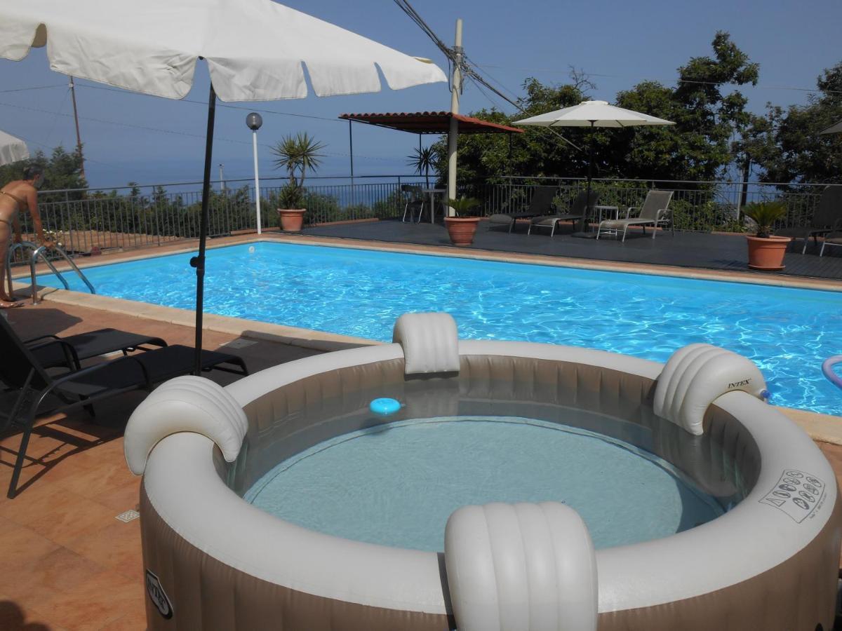 Al Villino Sunshine In Villa Con Piscina Ed Idromassaggio Sant'Alfio Ngoại thất bức ảnh