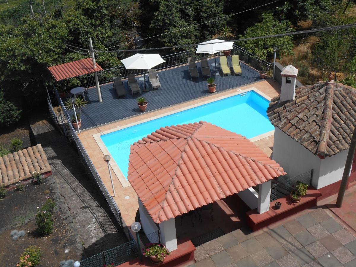 Al Villino Sunshine In Villa Con Piscina Ed Idromassaggio Sant'Alfio Ngoại thất bức ảnh