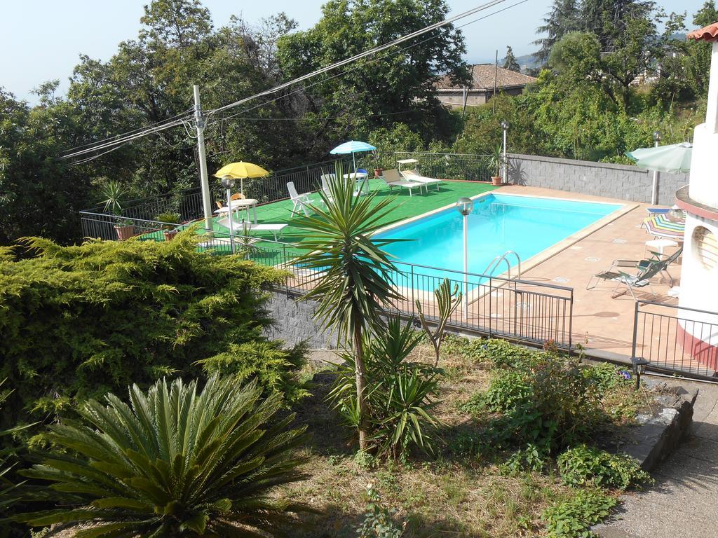 Al Villino Sunshine In Villa Con Piscina Ed Idromassaggio Sant'Alfio Ngoại thất bức ảnh